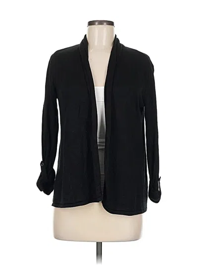 Pre-owned M Magaschoni Cardigan Sweater In Black