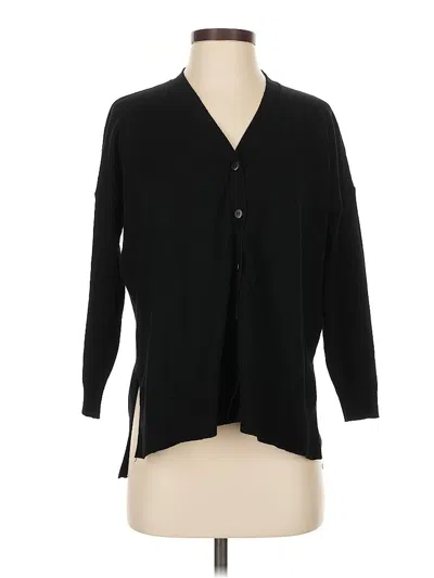 Pre-owned M Magaschoni Cardigan Sweater In Black
