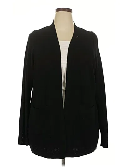 Pre-owned M Magaschoni Cardigan Sweater In Black