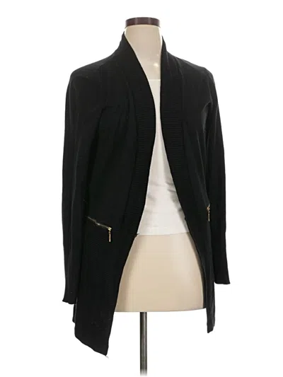 Pre-owned M Magaschoni Cardigan Sweater In Black