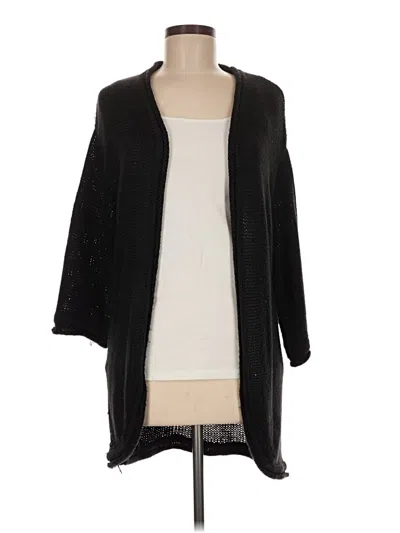 Pre-owned M Magaschoni Cardigan Sweater In Black
