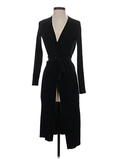 Pre-owned M Magaschoni Cardigan Sweater In Black