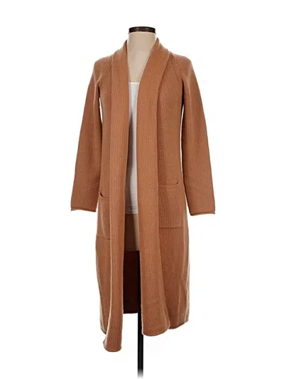 Pre-owned M Magaschoni Cardigan Sweater In Brown