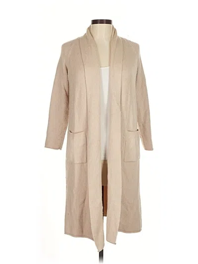 Pre-owned M Magaschoni Cardigan Sweater In Brown