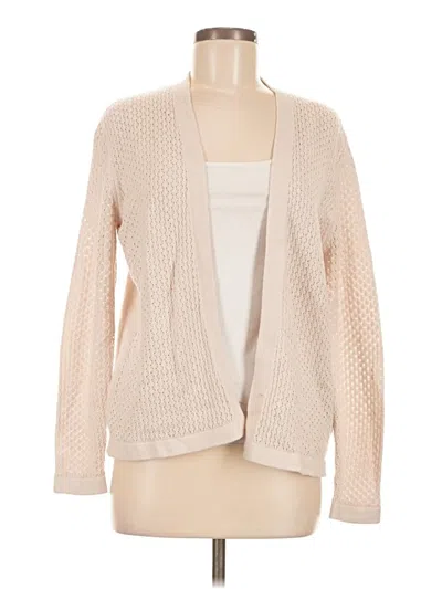 Pre-owned M Magaschoni Cardigan Sweater In Brown