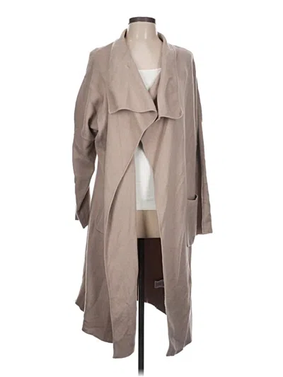 Pre-owned M Magaschoni Cardigan Sweater In Brown