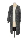 M Magaschoni Cardigan Sweater In Gray