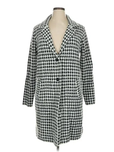 Pre-owned M Magaschoni Cardigan Sweater In Gray