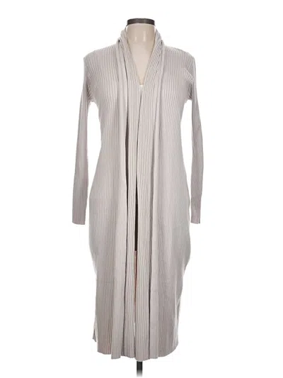 Pre-owned M Magaschoni Cardigan Sweater In Gray