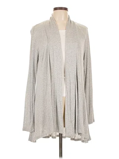 Pre-owned M Magaschoni Cardigan Sweater In Gray