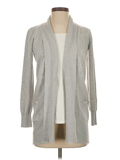 Pre-owned M Magaschoni Cardigan Sweater In Gray