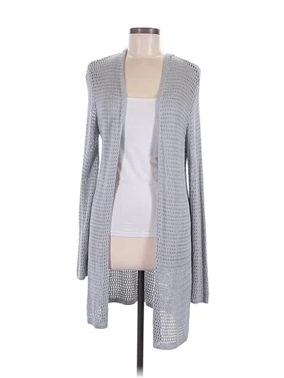 Pre-owned M Magaschoni Cardigan Sweater In Gray