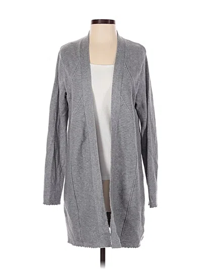 Pre-owned M Magaschoni Cardigan Sweater In Gray