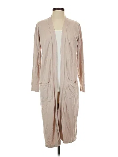 Pre-owned M Magaschoni Cardigan Sweater In Tan