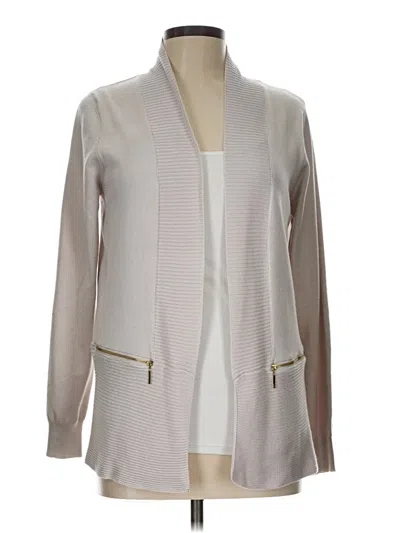 M Magaschoni Cardigan Sweater In White