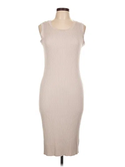 Pre-owned M Magaschoni Casual Dress In Brown