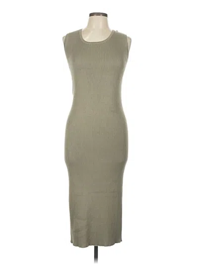 Pre-owned M Magaschoni Casual Dress In Gray
