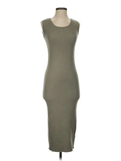 Pre-owned M Magaschoni Casual Dress In Gray