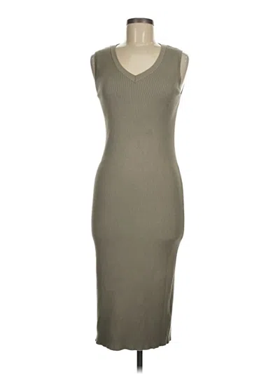 Pre-owned M Magaschoni Casual Dress In Gray