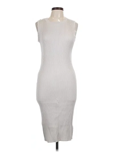 Pre-owned M Magaschoni Casual Dress In Gray