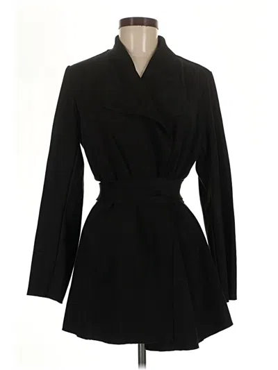 Pre-owned M Magaschoni Coat In Black