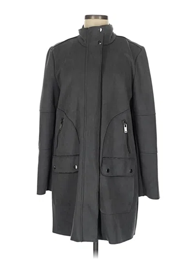 Pre-owned M Magaschoni Coat In Gray