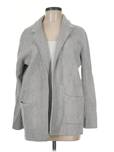 Pre-owned M Magaschoni Coat In Gray