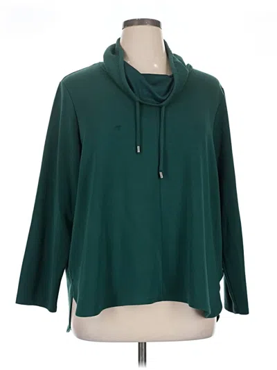 Pre-owned M Magaschoni Fleece Jacket In Green