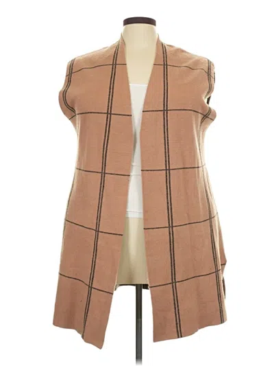 Pre-owned M Magaschoni Kimono In Brown