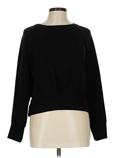 Pre-owned M Magaschoni Long Sleeve T-shirt In Black