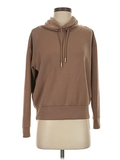 Pre-owned M Magaschoni Pullover Hoodie In Brown