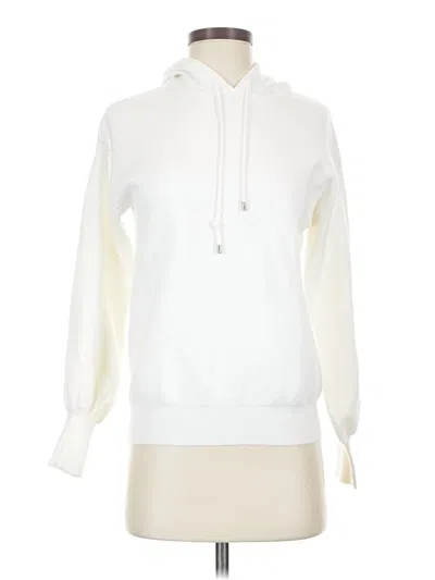 Pre-owned M Magaschoni Pullover Hoodie In White