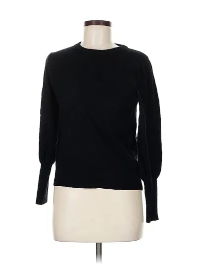Pre-owned M Magaschoni Pullover Sweater In Black