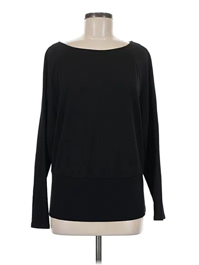 Pre-owned M Magaschoni Pullover Sweater In Black