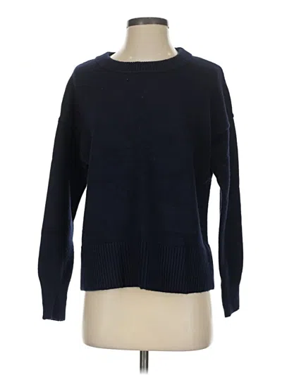 Pre-owned M Magaschoni Pullover Sweater In Blue