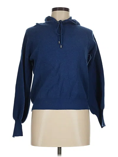 Pre-owned M Magaschoni Pullover Sweater In Blue
