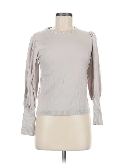 Pre-owned M Magaschoni Pullover Sweater In Brown