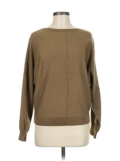Pre-owned M Magaschoni Pullover Sweater In Brown