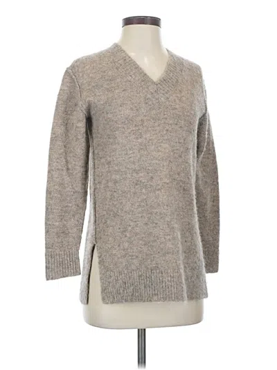 Pre-owned M Magaschoni Pullover Sweater In Gray