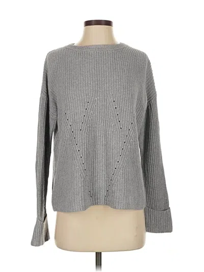 Pre-owned M Magaschoni Pullover Sweater In Gray