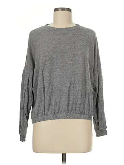 Pre-owned M Magaschoni Pullover Sweater In Gray
