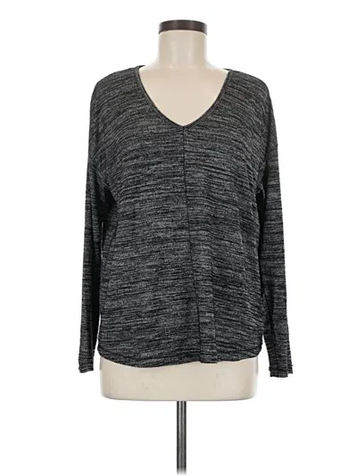 Pre-owned M Magaschoni Pullover Sweater In Gray