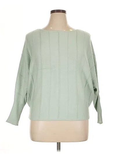 Pre-owned M Magaschoni Pullover Sweater In Green