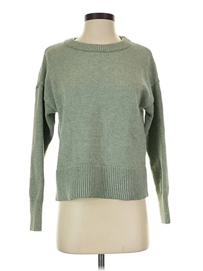 Pre-owned M Magaschoni Pullover Sweater In Green