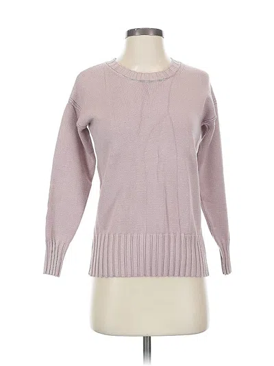 Pre-owned M Magaschoni Pullover Sweater In Pink