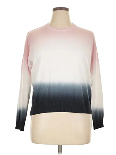 Pre-owned M Magaschoni Pullover Sweater In Pink