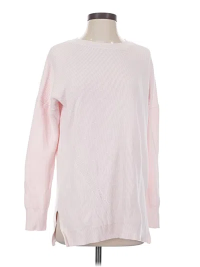 Pre-owned M Magaschoni Pullover Sweater In Pink