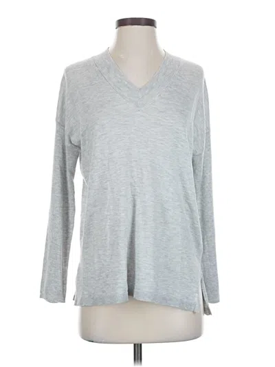 Pre-owned M Magaschoni Pullover Sweater In Silver