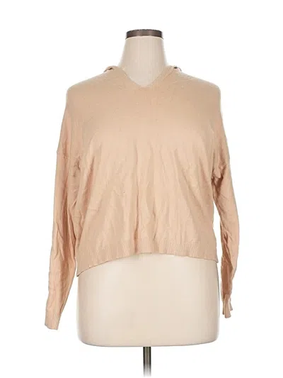 Pre-owned M Magaschoni Pullover Sweater In Tan
