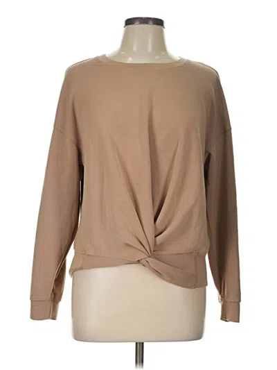 Pre-owned M Magaschoni Pullover Sweater In Tan